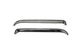AVS 71-96 Chevy G10 Van Ventshade Window Deflectors 2pc - Stainless - 12032