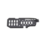 Westin/Snyper 07-17 Jeep Wrangler 2Dr Gas Tank Skid Plate - Textured Black - 42-21005