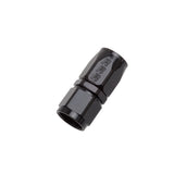 Russell Performance -8 AN Black Straight Full Flow Hose End - 610035