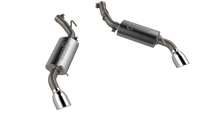 QTP 10-13 Chevrolet Camaro SS 6.2L 304SS AR3 Axle Back Exhaust w/4.5in Tips - 600110