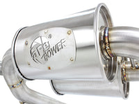 aFe MACHForce XP 2.5in Axle Back Stainless Exhaust w/ Black Tips 07-13 BMW 335i 3.0L L6 (E90/92) N55 - 49-36327-B