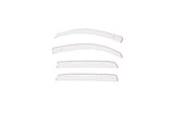 AVS 16-18 Toyota Tacoma Access Cab Low Profile Color Match Ventvisors 4pc - Super White - 994036-40