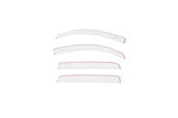 AVS 16-18 Toyota Tacoma Access Cab Low Profile Color Match Ventvisors 4pc - Super White - 994036-40