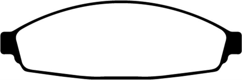 EBC 03+ Ford Crown Victoria 4.6 Greenstuff Front Brake Pads - DP21676