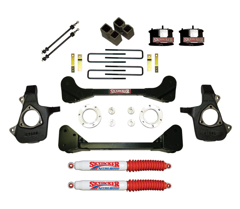Skyjacker 4"KT,07-13 GM1500 SPCR,4NIT - C7360PK-N
