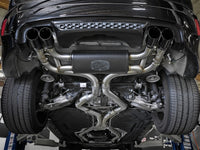 aFe MACH Force-Xp 3.5in. 304 SS C/B Exhaust System 15-18 BMW X5 M (F85) V8-4.4L (tt) - Black Tip - 49-36341-B