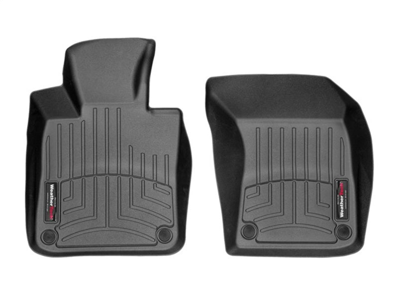 WeatherTech 2018+ Volvo S90 Front FloorLiner - Black (Plug-Hybrid Only) - 4412811