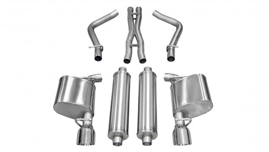 Corsa 11-13 Chrysler 300 R/T 5.7L V8 Polished Xtreme Cat-Back Exhaust - 14537