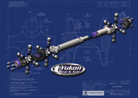 Yukon Gear Heavy Duty 1310 Front Driveshaft 2018+ Jeep Wrangler JL Sport 2DR/4DR - YDS028
