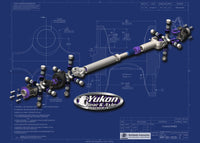 Yukon Gear OE-Style Driveshaft for 12-16 Jeep JK Front A/T Only - YDS013