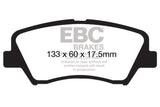 EBC 13+ Hyundai Elantra 1.8 Yellowstuff Front Brake Pads - DP41874R