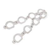 Stainless Works Chevrolet LS7 D-Port Shaped Header 304SS Exhaust Flanges 1-7/8in Primaries - HFLS7188