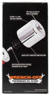 K&N Oil Filter 80-98 Harley Davidson FXB/FXD?FXDB/FXDC/FXDL/FXDS/FXDWG - 3in OD x 5.969in Height - KN-173C