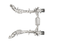 Akrapovic 16-17 Ferrari 488 GTB/488 Spyder Slip-On Line (Titanium) w/ Carbon Tips - MTP-FE488H