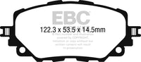 EBC 15-17 Mazda Miata MX-5 Redstuff Ceramic Low Dust Front Brake Pads - DP32263C