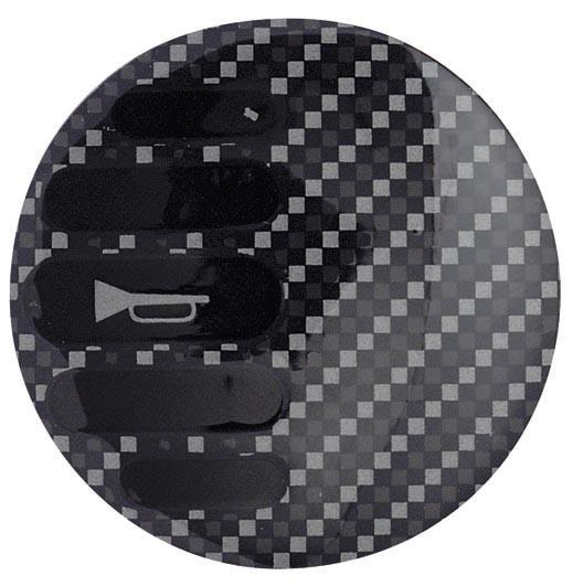 Sparco Horn Emblem Icon Black - 01597GN