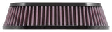 K&N Universal Custom Air Filter - Oval Shape 9.313in OD / 2.375 Height - E-3988