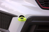 Perrin Tow Hook Kit - Front 2018+ Subaru WRX/STI - Neon Yellow - PSP-BDY-235NY