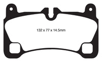EBC 08 Porsche Cayenne 4.8 Turbo Yellowstuff Rear Brake Pads - DP41836R
