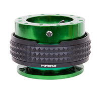 NRG Quick Release Kit - Pyramid Edition - Green Body / Black Pyramid Ring - SRK-210GN/BK
