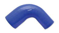 Vibrant 4 Ply Reinforced Silicone 90 degree Transition Elbow 2in ID x 2.5in I.D. 90 deg. Elbow BLUE - 2780B