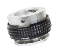 NRG Quick Release Kit - Pyramid Edition - Silver Body / Black Pyramid Ring - SRK-210SL/BK