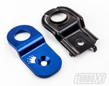 Turbo XS 15-16 Subaru WRX/STI Billet Aluminum Radiator Stay - Black - txs-W15-RADSTAY-BLK