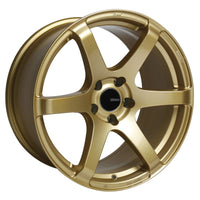 Enkei T6S 18x9.5 45mm Offset 5x100 Bolt Pattern 72.6 Bore Gold Wheel - 485-895-8045GG