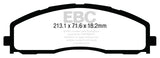 EBC 13+ Ford F250 (inc Super Duty) 6.2 (2WD) Ultimax2 Front Brake Pads - UD1680