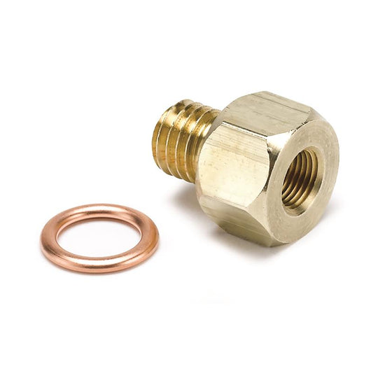 Autometer Metric Electric Temperature or Pressure Adapter - 1/8in NPT to M12x1.75 - 2278
