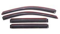 AVS 08-17 Buick Enclave Ventvisor In-Channel Front & Rear Window Deflectors 4pc - Smoke - 194657