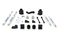 Fabtech 07-18 Jeep JK 4WD 3in Basic System w/Perf. Shocks - K4037