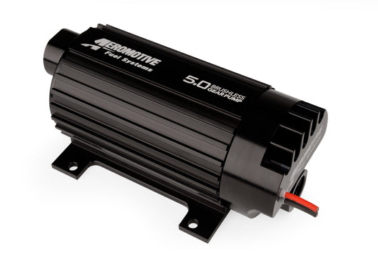 Aeromotive 5.0 Brushless Spur Gear External Fuel Pump w/ Mounting Feet - 11186