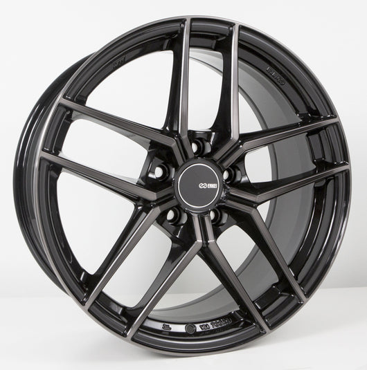 Enkei TY5 19x8.5 5x114.3 50mm Offset 72.6mm Bore Pearl Black Wheel - 498-985-6550MBM