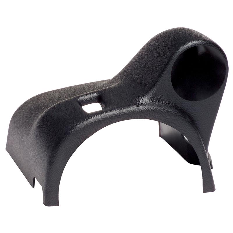 Autometer 94-04 Mustang Black Single Steering Column 2 1/6inch Gauge Pod - 10004