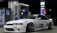 GReddy 95-98 Nissan 240SX Rocket Bunny S14 V1 Front Bumper - 17020251