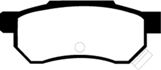 EBC 92-94 Acura Integra 1.7 Vtec Redstuff Rear Brake Pads - DP3642/2C