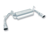 Borla 07-11 Jeep Wrangler 3.8L V6 2/4 wheel Drive 2/4 Door Exhaust (Rear Section Only) - 11755