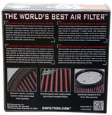 K&N 4in ID / 5.5in OD / 2in H Custom Assembly Filter designed to fit Harley-Davidson Motorcycle - RK-3201