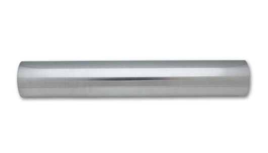 Vibrant 2.5in O.D. Universal Aluminum Tubing (18in long Straight Pipe) - Polished - 2174