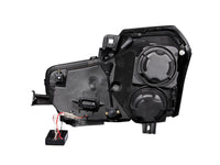 ANZO 2003-2007 Cadillac Cts Projector Headlights w/ Halo Black - 121415