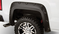 Bushwacker 16-18 GMC Sierra 1500 Boss Pocket Style Flares 4pc - Black - 40976-02