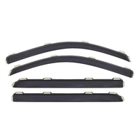 AVS 14-18 Toyota Corolla Ventvisor In-Channel Front & Rear Window Deflectors 4pc - Smoke - 194989