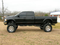N-Fab Nerf Step 02-08 Dodge Ram 1500/2500/3500 Quad Cab 8ft Bed - Gloss Black - Bed Access - 3in - D02107QC-6