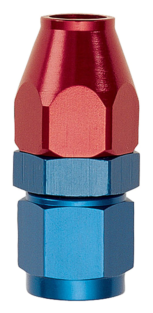 Russell Performance Red/Blue -8 AN Male 37 Degree to 1/2in Aluminum Tube - 639230