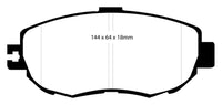 EBC 93-94 Lexus LS400 4.0 Ultimax2 Front Brake Pads - UD612