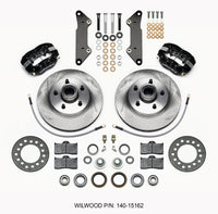 Wilwood Forged Dynalite-M Front Kit 11.88in 1 PC Rotor&Hub Cadillac 1957-60 - 140-15162