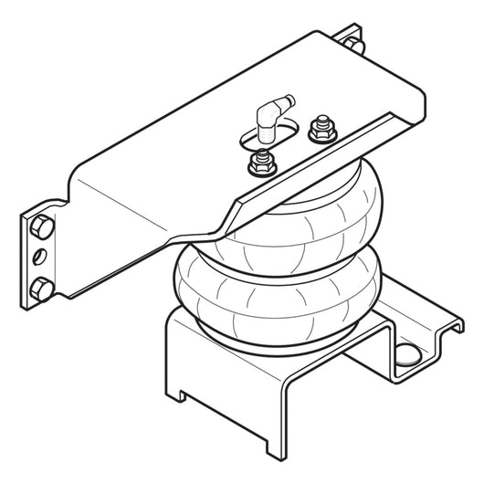 Firestone Ride-Rite Air Helper Spring Kit Rear 08-12 16K-22K GVWR (Not Thor Motorhomes) (W217602170) - 2170