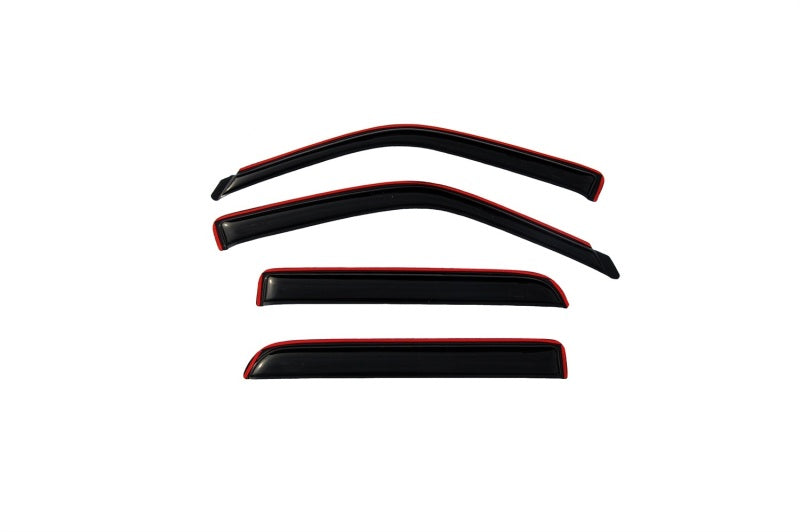 AVS 02-03 Lincoln Blackwood Ventvisor In-Channel Front & Rear Window Deflectors 4pc - Smoke - 194949