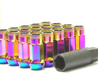 Wheel Mate Muteki SR48 Open End Locking Lug Nut Set of 4 - Gold Chrome 12x1.50 48mm - 32902Z